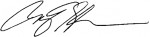 Anthony Kennedy Shriver Signature