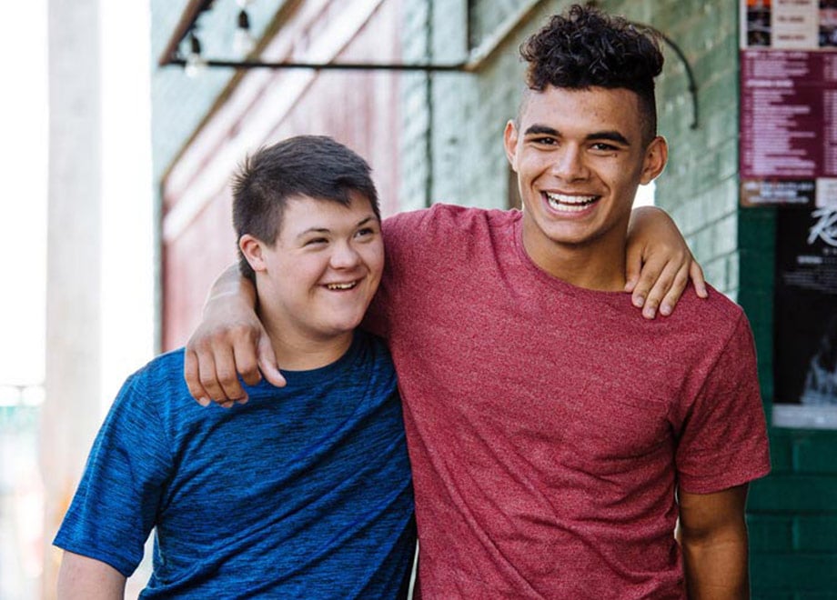 friendships-gt2x Two participants walking down street together