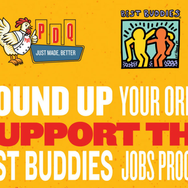 PDQ and Best Buddies International Partner to Raise Funds for Individuals with Intellectual and Developmental Disabilities