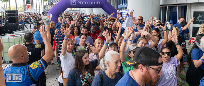 Thousands put their best foot forward at Ed Ansin Best Buddies Friendship Walk at loanDepot Park