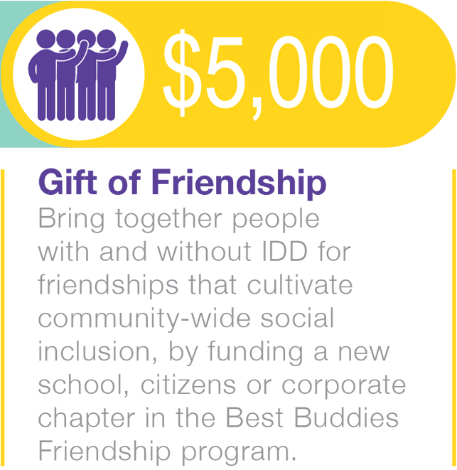 $5,000 Gift of Friendship $5,000 Gift of Friendship
