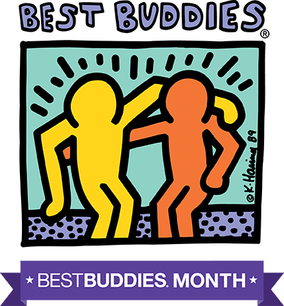 Best Buddies Month logo Best Buddies Month logo